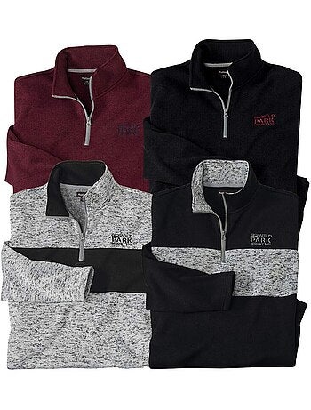 Lot de 4 Sweats Molleton Atlas® - ATLAS FOR MEN
