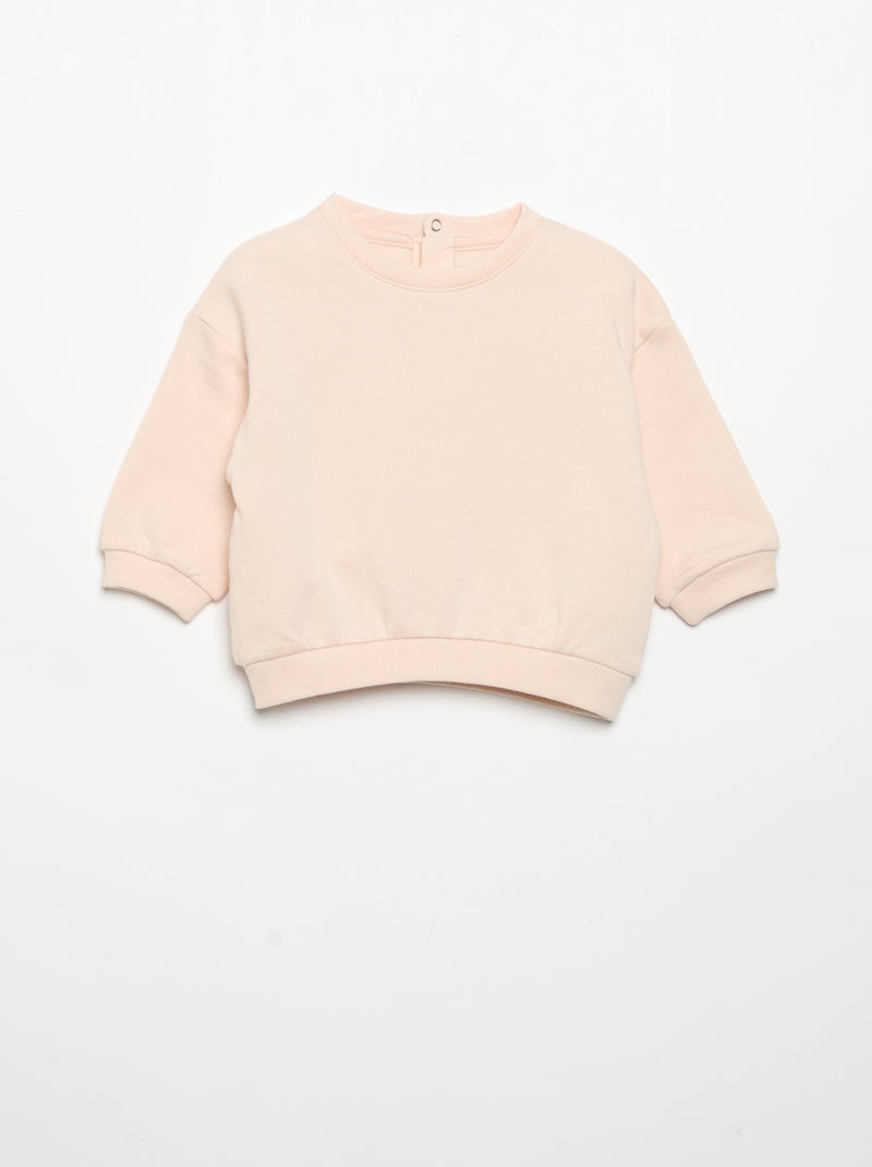 Lot de 4 sweats oversize Rose - Kiabi