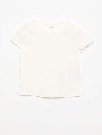 Lot de 4 T-shirts unis