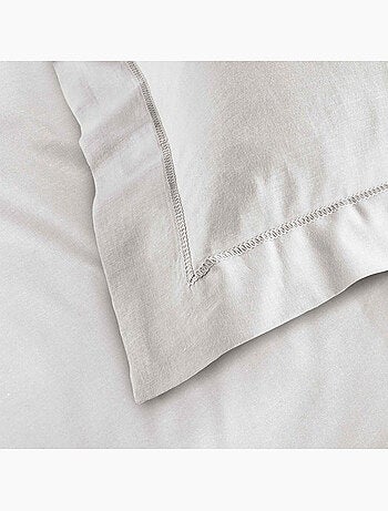 Lot de 4 taies d'oreiller 100% coton – 2 taies + 2 taies