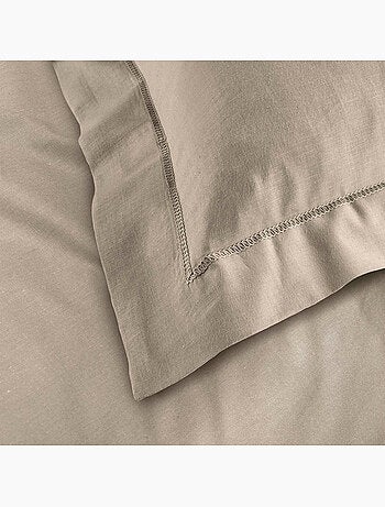 Lot de 4 taies d'oreiller 100% coton – 2 taies + 2 taies