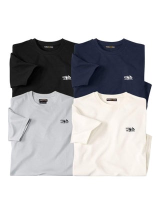 Lot de 4 Tee-Shirt Atlas ®  - ATLAS FOR MEN