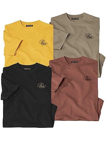 Lot de 4 Tee-Shirt Destination Arizona - ATLAS FOR MEN