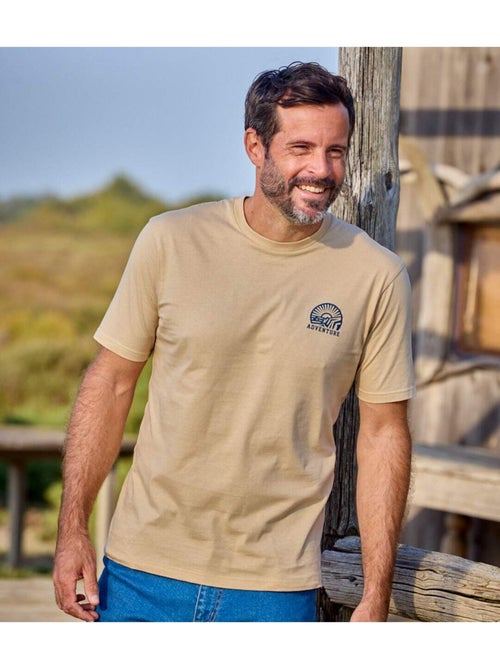 Lot de 4 Tee-Shirts Adventure - ATLAS FOR MEN - Kiabi Lot de 4 Tee-Shirts Adventure - ATLAS FOR MEN - Kiabi