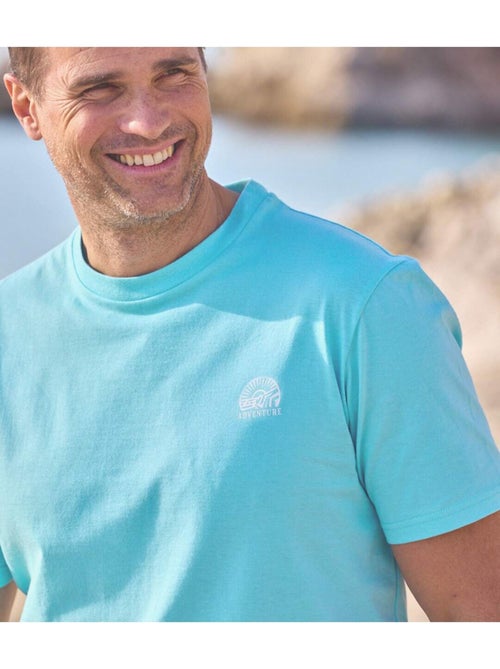 Lot de 4 Tee-Shirts Adventure   - ATLAS FOR MEN - Kiabi