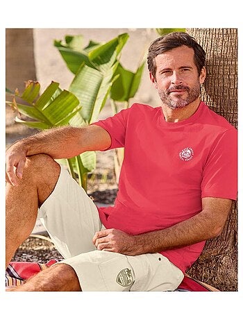 Lot de 4 Tee-Shirts Coton Unis - ATLAS FOR MEN