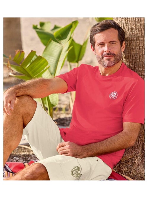 Lot de 4 Tee-Shirts Coton Unis   - ATLAS FOR MEN - Kiabi