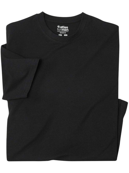 Lot de 4 Tee-Shirts manches courtes col rond  - ATLAS FOR MEN - Kiabi