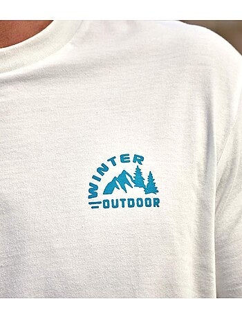 Lot de 4 Tee-Shirts Coton Unis Nature - ATLAS FOR MEN