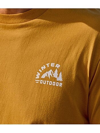 Lot de 4 Tee-Shirts Coton Unis Nature - ATLAS FOR MEN