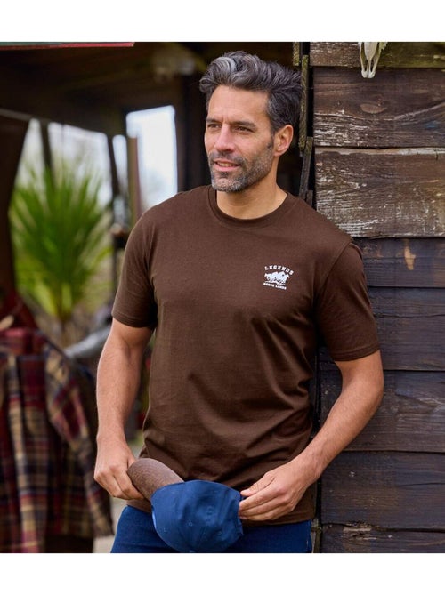 Lot de 4 Tee-Shirts West Legend   - ATLAS FOR MEN - Kiabi