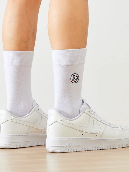 Lot de 4 Tites Chaussettes Hautes Blanc - Kiabi