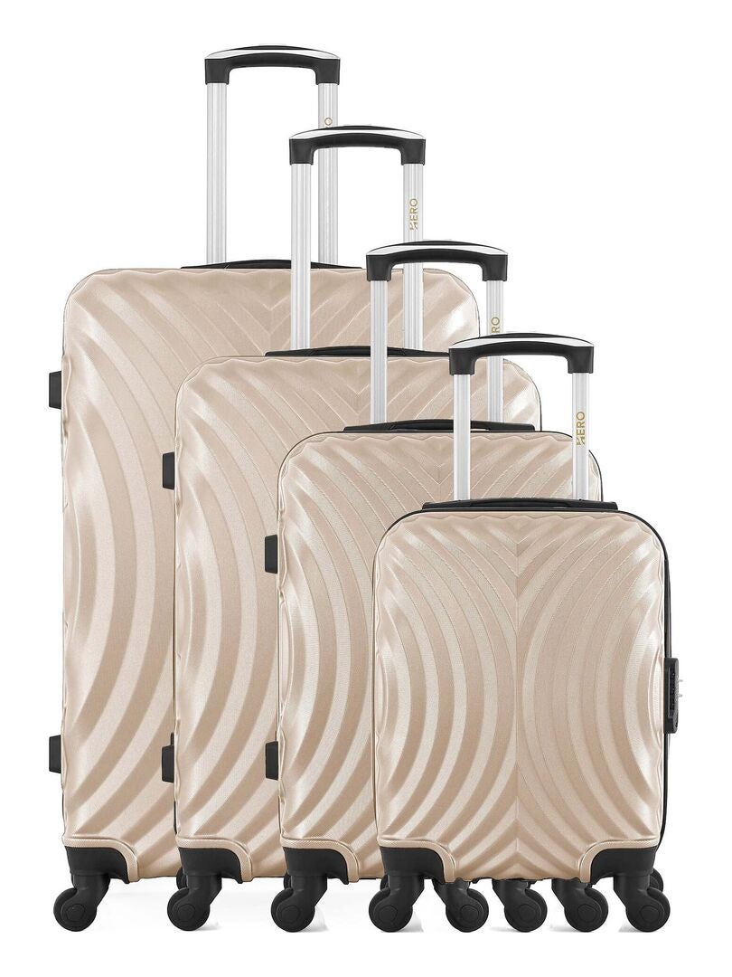 Lot De 4 Valises Rigides Grand Format Taille Moyenne Cabine Et Cabine Xs Wohlen