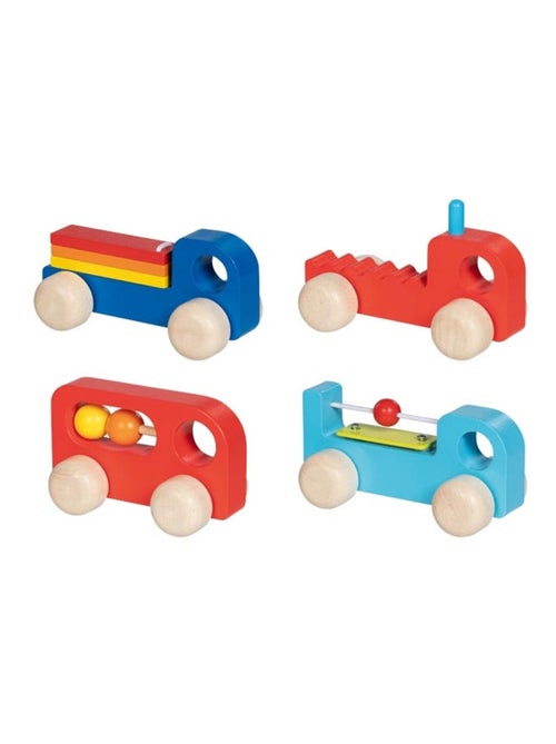 Lot de 4 Véhicules à saisir Musicaux - Kiabi