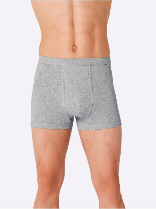 Lot de 5 - boxers côtes fines - taille standard - witt - Kiabi Lot de 5 - boxers côtes fines - taille standard - witt - Kiabi