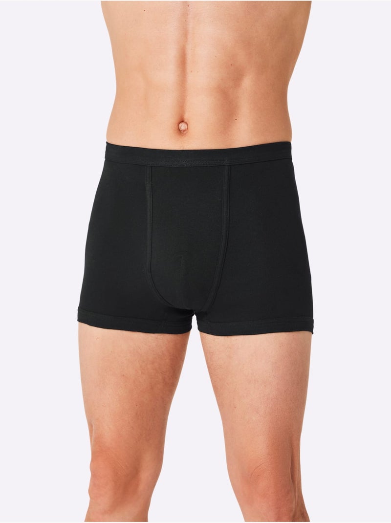Lot de 5  - boxers côtes fines - taille standard - witt Multicolore - Kiabi