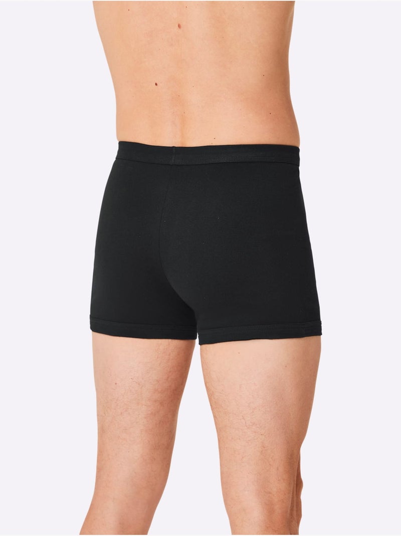 Lot de 5  - boxers côtes fines - taille standard - witt Multicolore - Kiabi