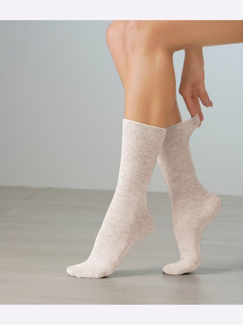 Lot de 5 - Chaussettes Adapté Pieds Sensibles - Taille Standard - Witt - Kiabi Lot de 5 - Chaussettes Adapté Pieds Sensibles - Taille Standard - Witt - Kiabi