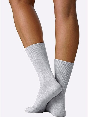 Lot de 5 - Chaussettes Adapté Pieds Sensibles - Taille Standard - Witt