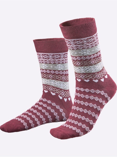 Lot de 5 - chaussettes qualité coton - taille standard - witt - Kiabi Lot de 5 - chaussettes qualité coton - taille standard - witt - Kiabi