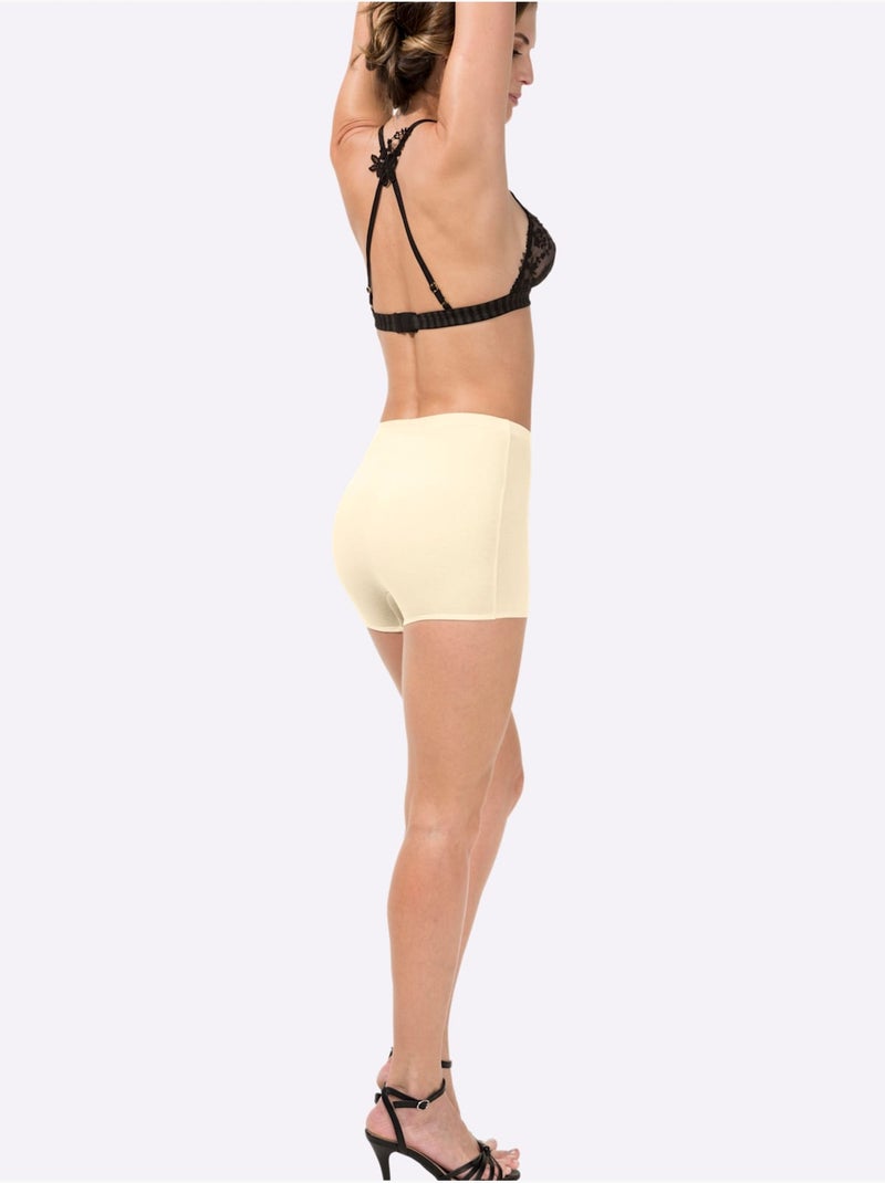 Lot de 5  - Panties Jersey Fin - Taille Standard - Witt Blanc - Kiabi
