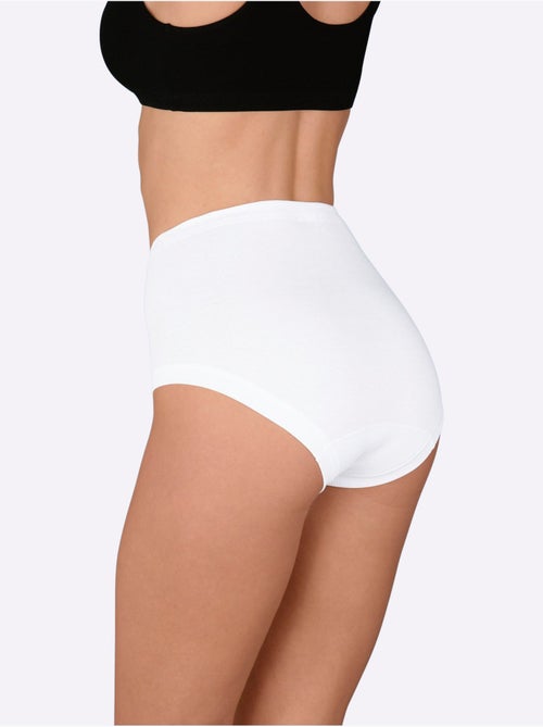 Lot de 5 - slip côtes fines - taille standard - witt - Kiabi Lot de 5 - slip côtes fines - taille standard - witt - Kiabi