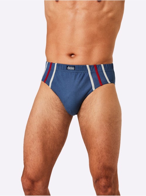 Lot de 5  - slip jersey fin - taille standard - witt - Kiabi