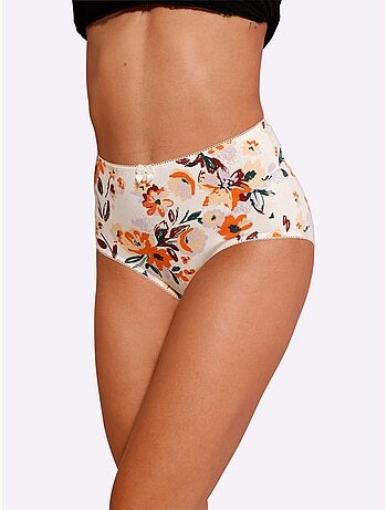 Lot de 5 - Slip Taille Haute Lot De 5 Pièces - Taille Standard - Moda Vilona