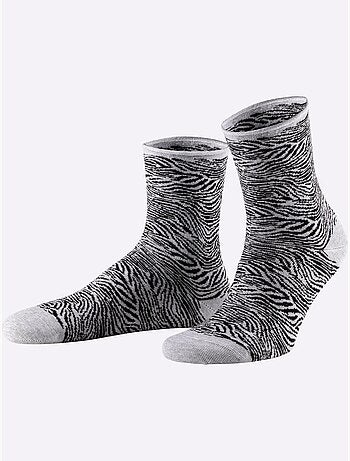 Lot de 5 - Socquettes Pour Dames Qualité Coton - Taille Standard - Witt