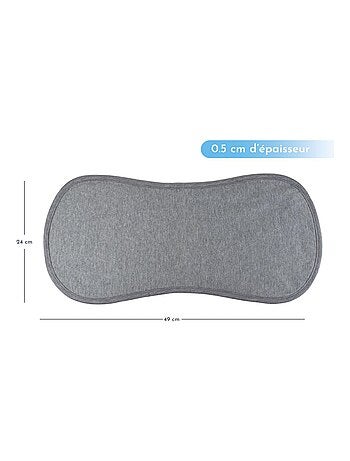 Lot de 5 bavoirs bébé pour épaule 100% coton - Monsieur Bébé