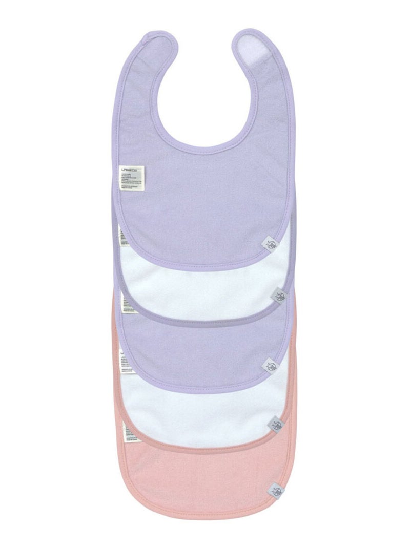 Lot de 5 bavoirs en éponge imperméable 3-18 mois Happy Fruits Cerise Multicolore - Kiabi