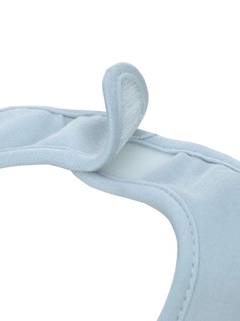 Lot de 5 bavoirs en éponge imperméable 3-18 mois Happy Fruits Citron Bleu - Kiabi