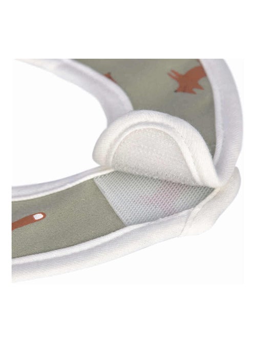 Lot de 5 bavoirs en éponge imperméable 3-18 mois Little Forest Renard - Kiabi