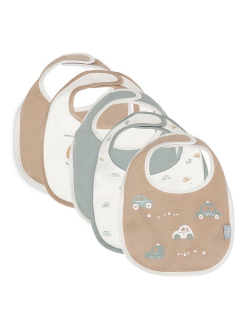 Lot de 5 bavoirs enfant Jollein - Kiabi