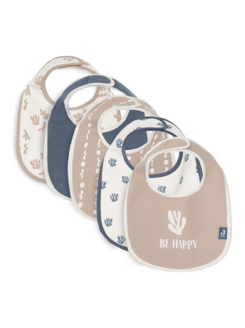 Lot de 5 bavoirs enfant Jollein - Kiabi Lot de 5 bavoirs enfant Jollein - Kiabi