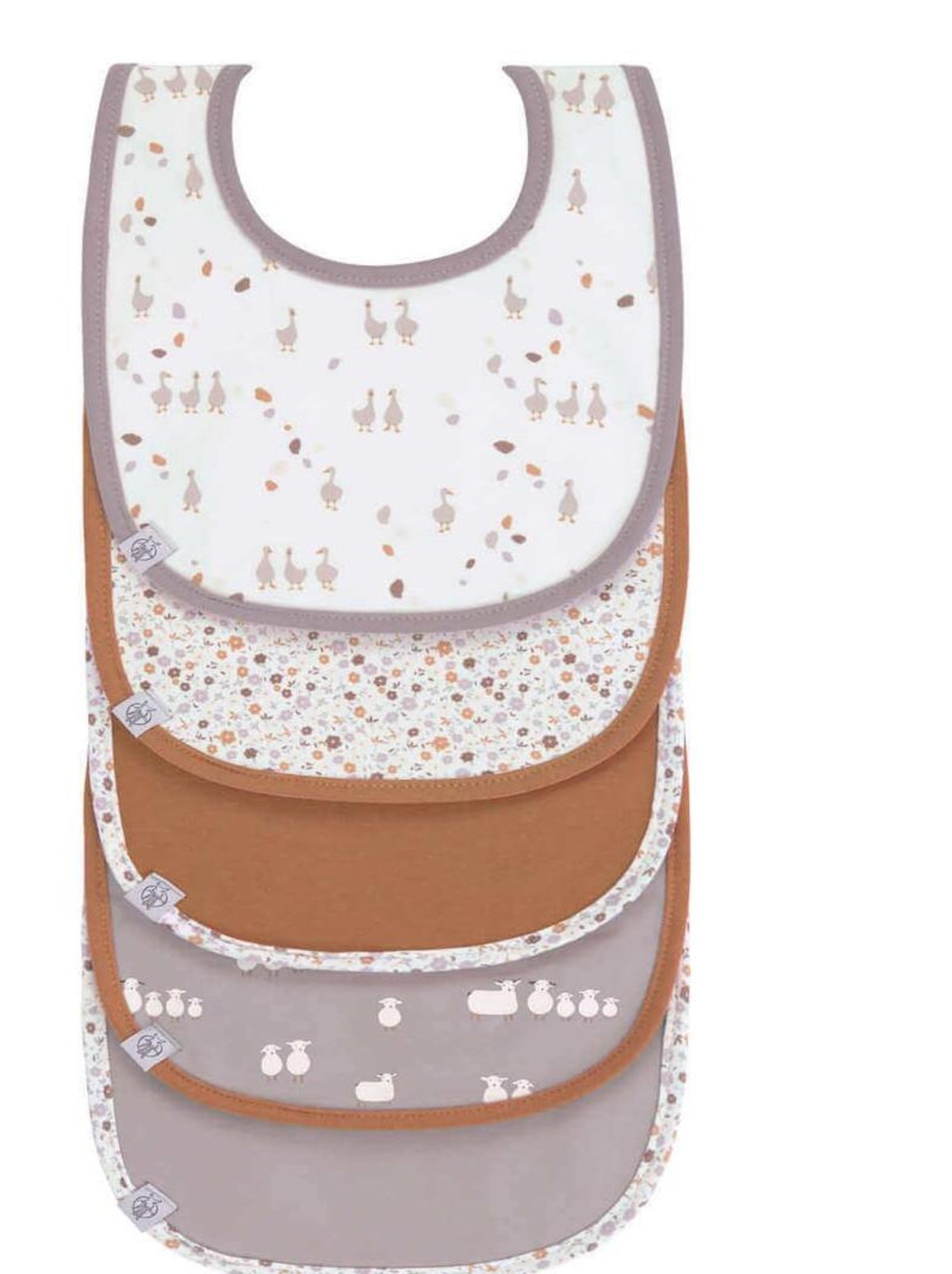 Bavette SAFARI En Coton Éponge - 29x35 Cm, Élastique Et Insert à Broder - Fabriqué En Italie, Pour Enfants - 7