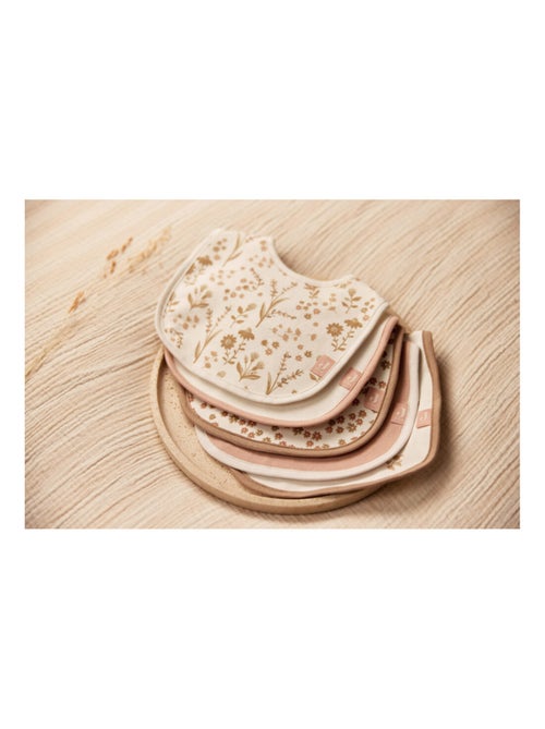 Lot de 5 bavoirs imperméables Bloomy Jollein - Kiabi