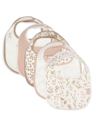 Lot de 5 bavoirs imperméables Bloomy