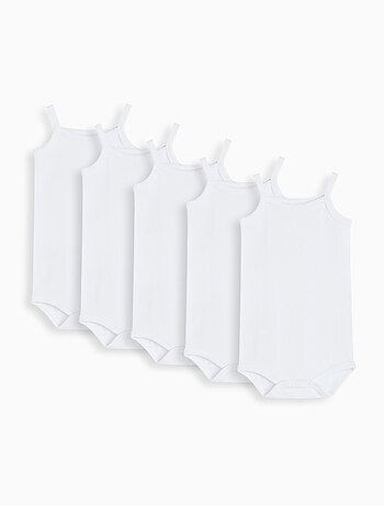 Lot de 5 bodies à bretelles MO Fashion