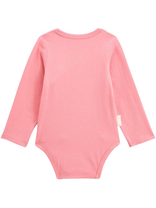 Lot de 5 bodies bébé manches longues ouverture croisée Louison - Kiabi