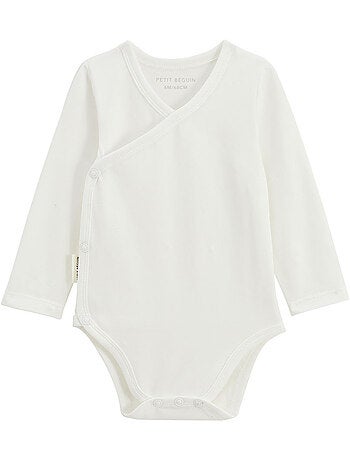 Lot de 5 bodies bébé manches longues ouverture croisée Mini Rêve