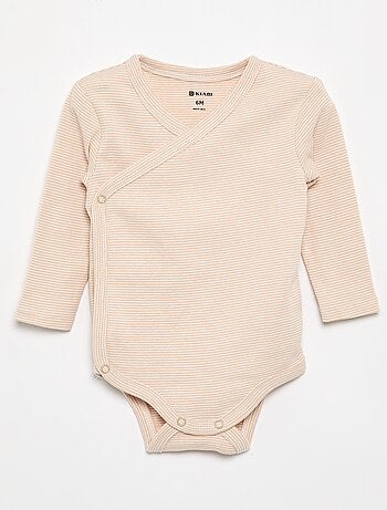 Lot de 5 bodies imprimés en coton