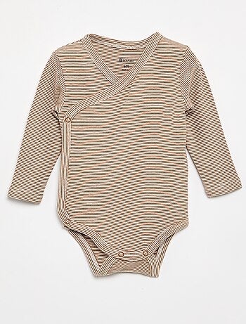 Lot de 5 bodies imprimés en coton