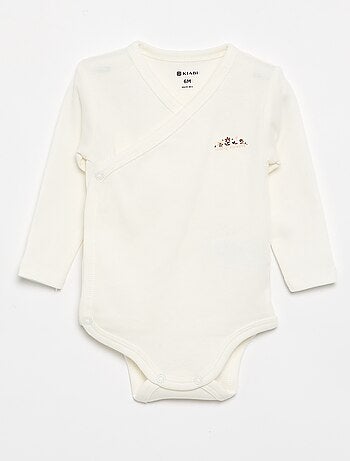 Lot de 5 bodies imprimés en coton