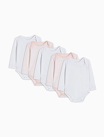 Lot de 5 bodies manches longues MO Fashion