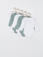 Body Sous Vetement Vetements Bebe Blanc Kiabi