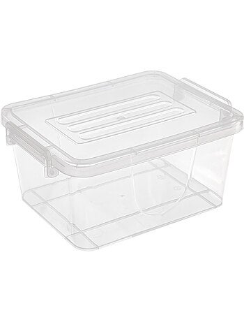 Lot de 5 boîtes de rangement 5L CLIPPY