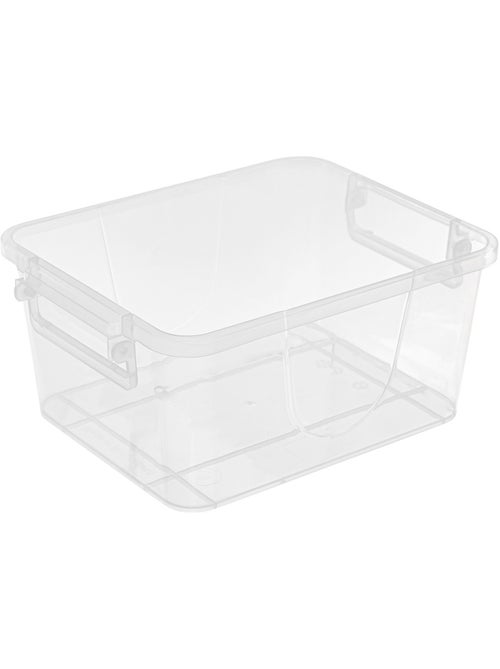 Lot de 5 boîtes de rangement 5L CLIPPY - Kiabi
