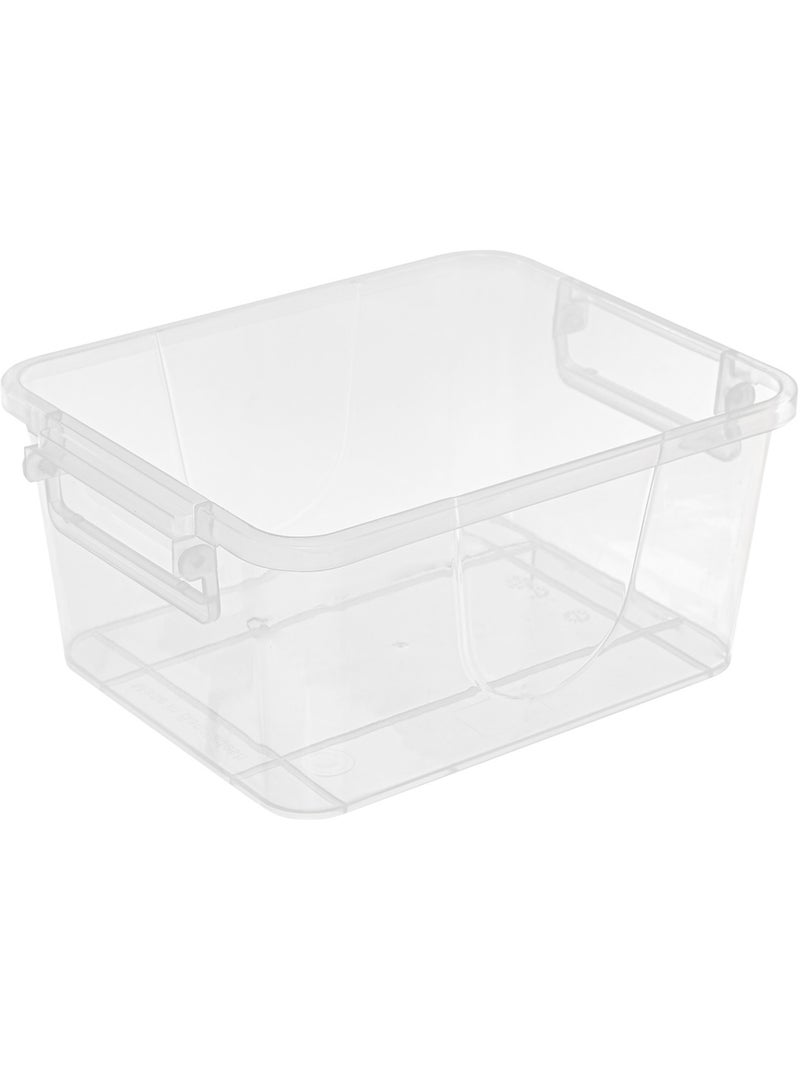 Lot de 5 boîtes de rangement 5L CLIPPY Transparent - Kiabi