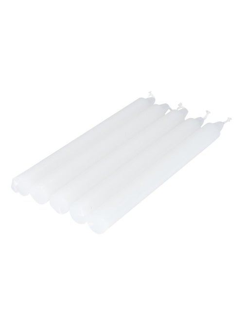 Lot de 5 bougies chandelier Tendance uni - Kiabi